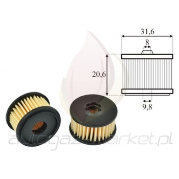 FILTR AC F781 BULPREN + VALTEK z oringami