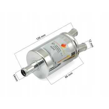FILTR FAZY LOTNEJ FI 14/2x12 METAL
