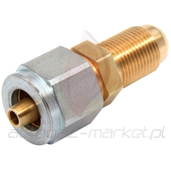 Kpl. złączki rury PCV - d 6 / M 12x1