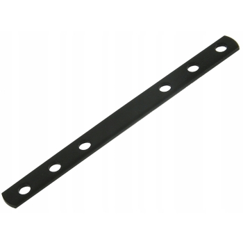 BLACHA MOCOWANIA LISTWY 140 MM CZARNA