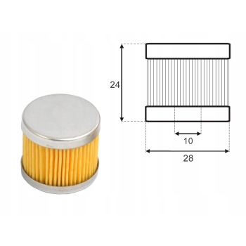 FILTRY FAZY LOT I CIEKŁ LOVATO SMART 24mm + ORINGI