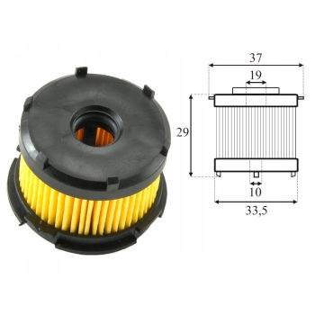 FILTR ELEKTROZAWORU BRC NOWY /ŁAPKI KPL