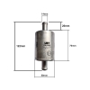 FILTR MED OMEGAS UFI C-30 MNIEJSZY
