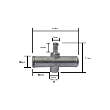TRÓJNIK CIŚNIENIE - TEMPERATURA ( BEZ CZUJ. TEMP.)