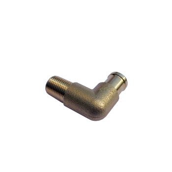 Kolanko podciśnienia do reduktora COBRA Ø9,5 / 1/8”-27 NPT / 90 st.