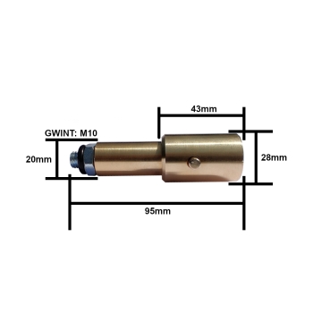 ADAPTER TANKOWANIA M10 HOLANDIA-DŁUGI STAL