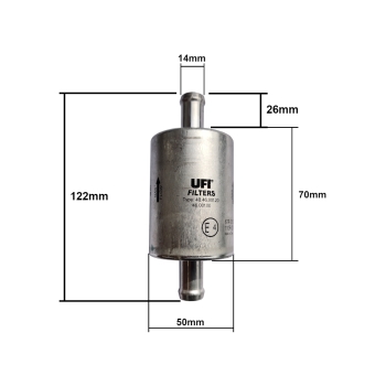FILTR MED OMEGAS UFI C-30 MNIEJSZY