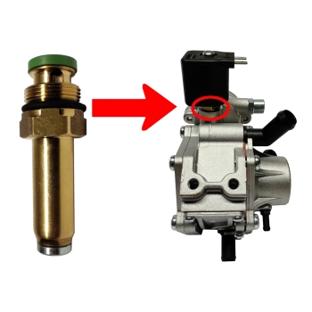 TRZPIEŃ Z TŁOCZKIEM DO REDUKTORA SHARK